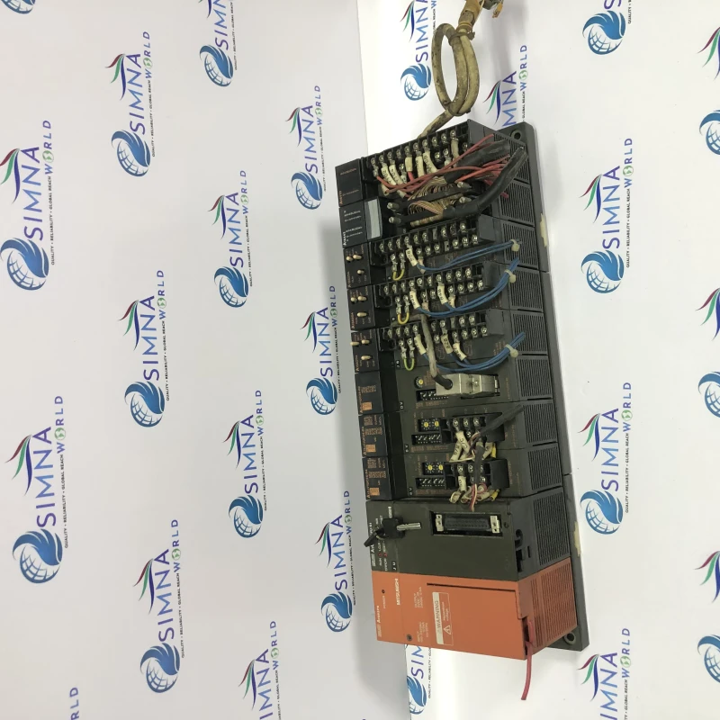 Mitsubishi MELSEC A Series PLC A2USHCPU-S1 Rack with A1S62PN Power Supply I/O Modules thumbnail 7